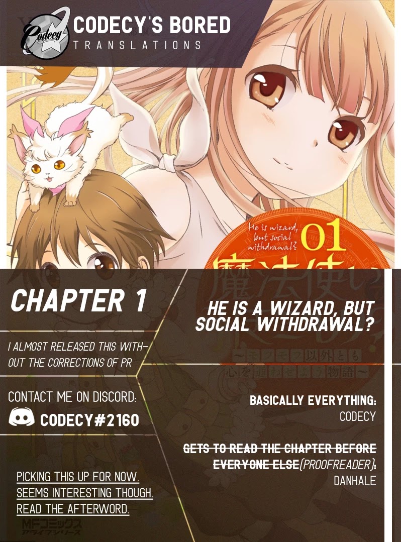 Mahou Tsukai de Hikikomori?: Mofumofu Igai to mo Kokoro wo Kayowaseyou Monogatari Chapter 1 page 4 - Chapter 1