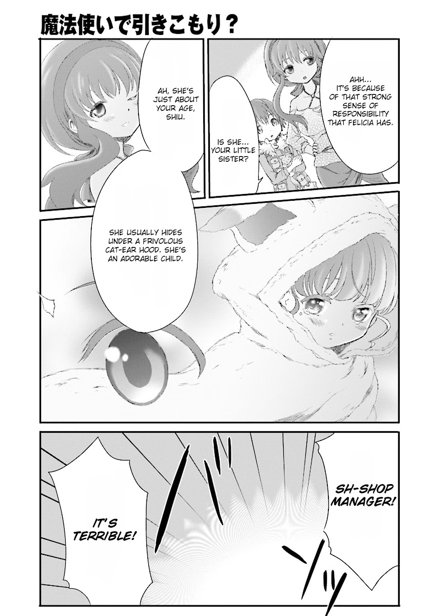 Mahou Tsukai de Hikikomori?: Mofumofu Igai to mo Kokoro wo Kayowaseyou Monogatari Chapter 2 page 15 - Chapter 2