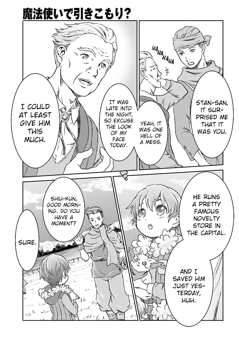 Mahou Tsukai de Hikikomori?: Mofumofu Igai to mo Kokoro wo Kayowaseyou Monogatari Chapter 4 page 18 - Chapter 4