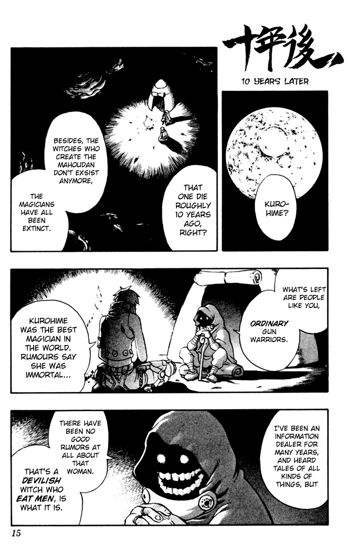 Mahou Tsukai Kurohime Chapter 1 page 14 - Chapter 1: The Captured Himeko