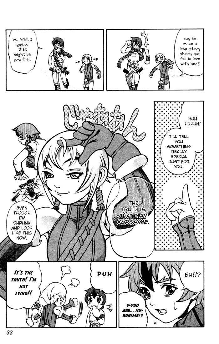 Mahou Tsukai Kurohime Chapter 1 page 32 - Chapter 1: The Captured Himeko