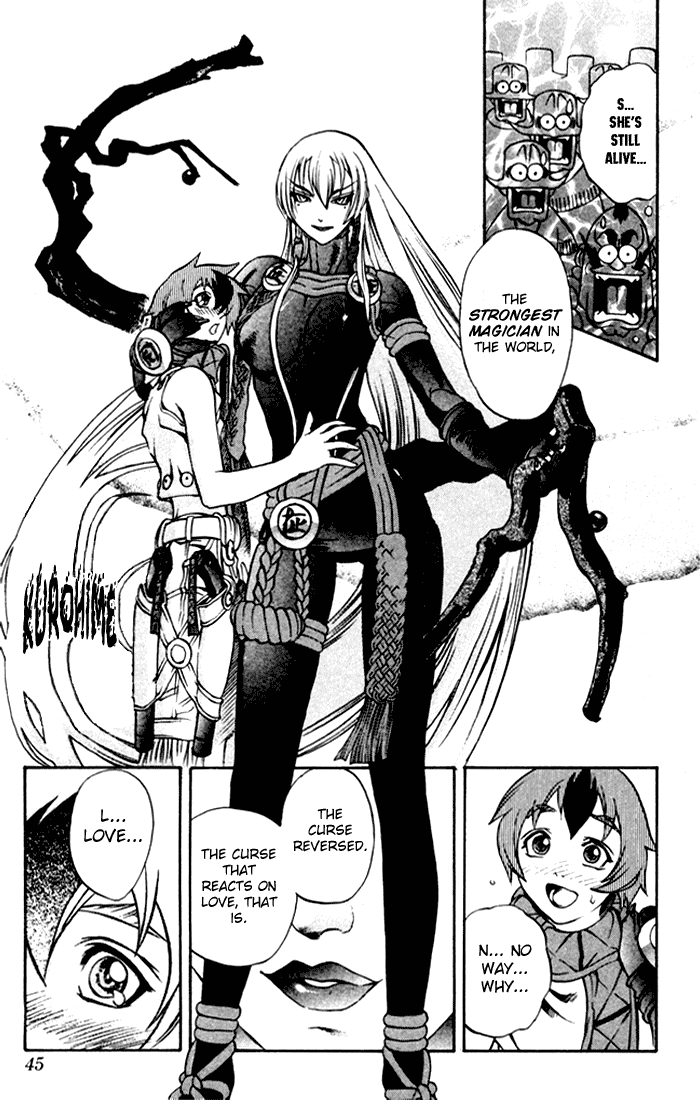 Mahou Tsukai Kurohime Chapter 1 page 44 - Chapter 1: The Captured Himeko