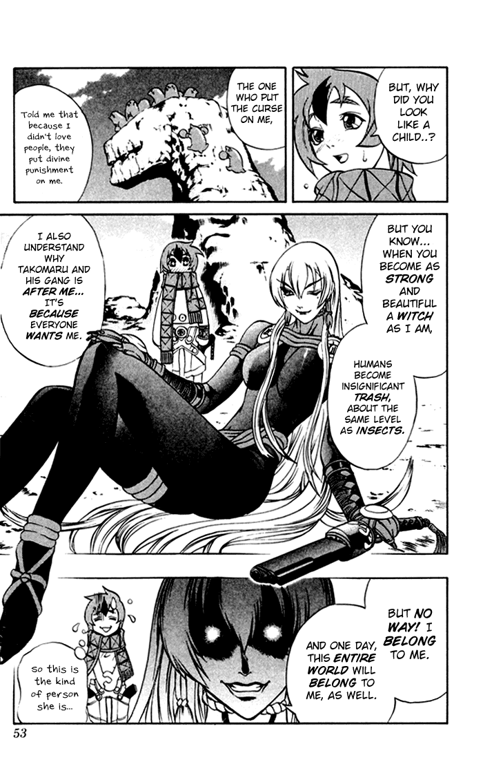 Mahou Tsukai Kurohime Chapter 1 page 52 - Chapter 1: The Captured Himeko