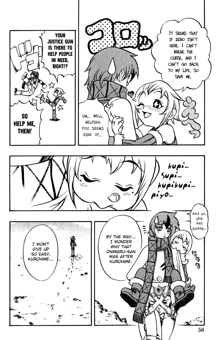 Mahou Tsukai Kurohime Chapter 1 page 55 - Chapter 1: The Captured Himeko