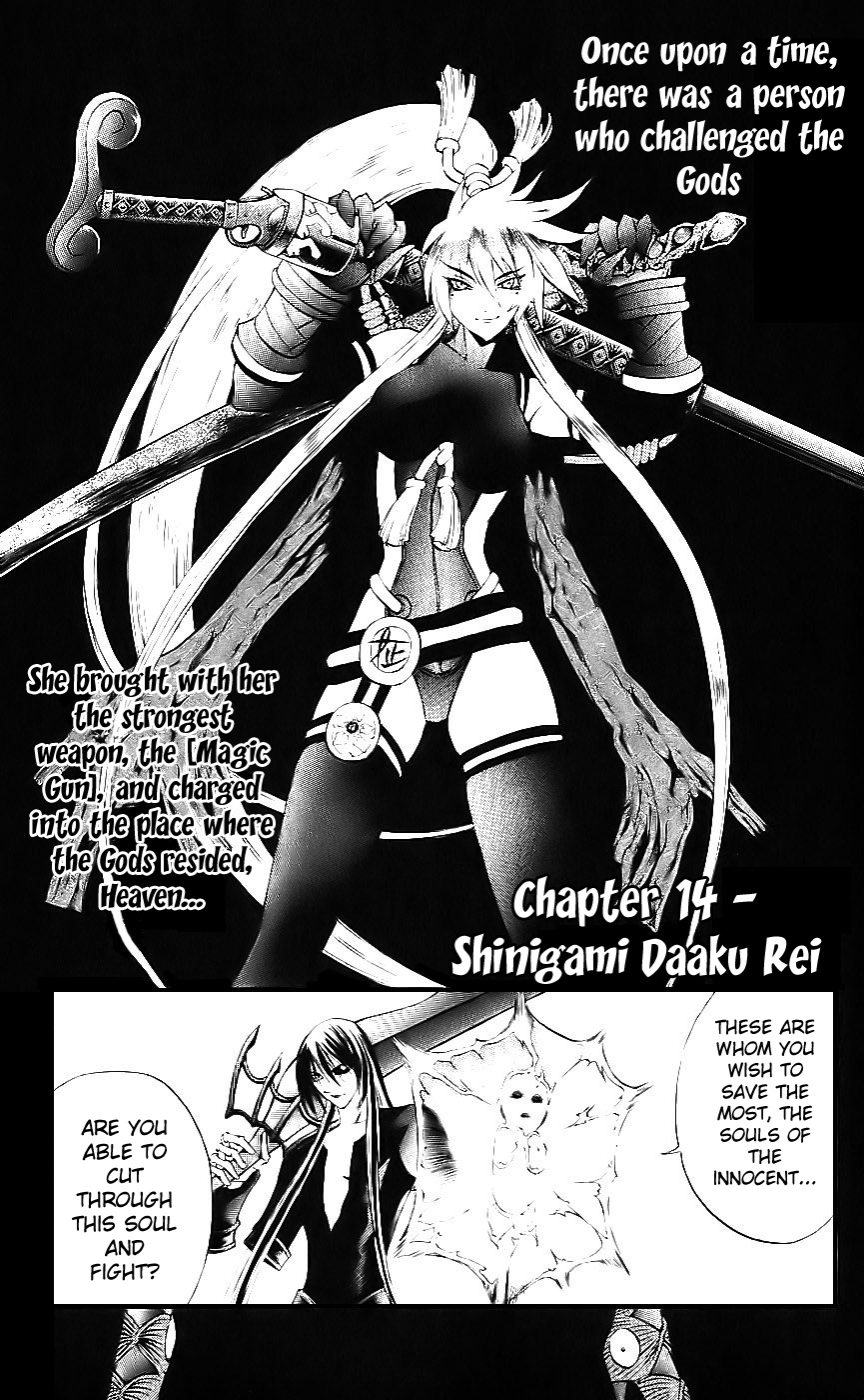 Mahou Tsukai Kurohime Chapter 14 page 1 - Chapter 14: Shinigami Daaku Rei