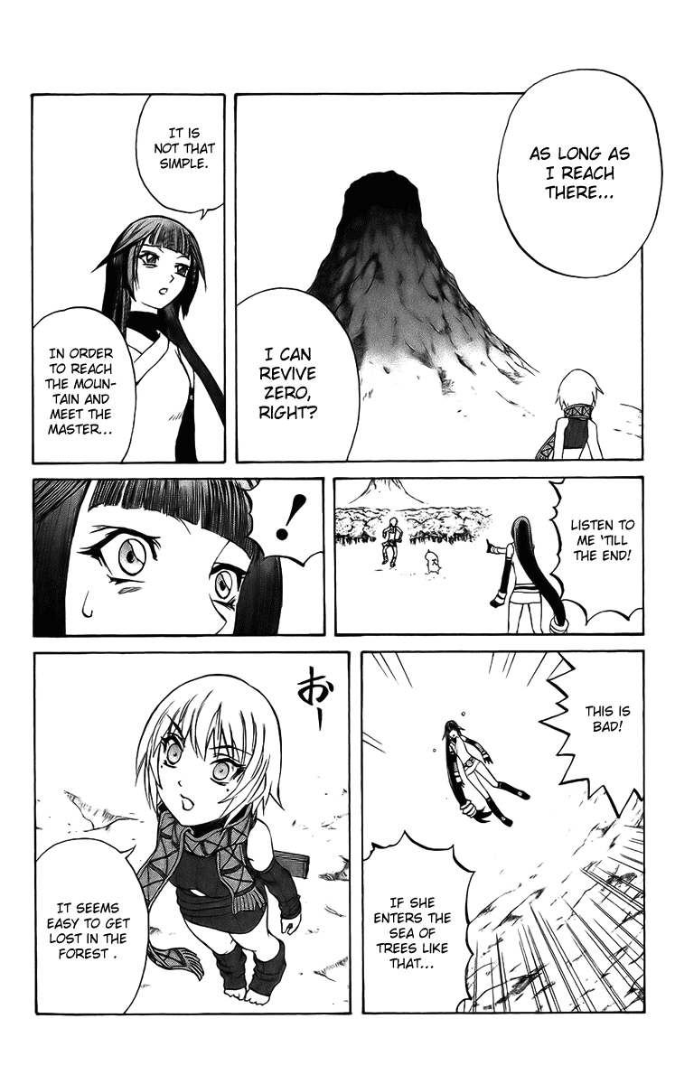Mahou Tsukai Kurohime Chapter 18 page 6 - Chapter 18: Fuji's Sea Of Trees