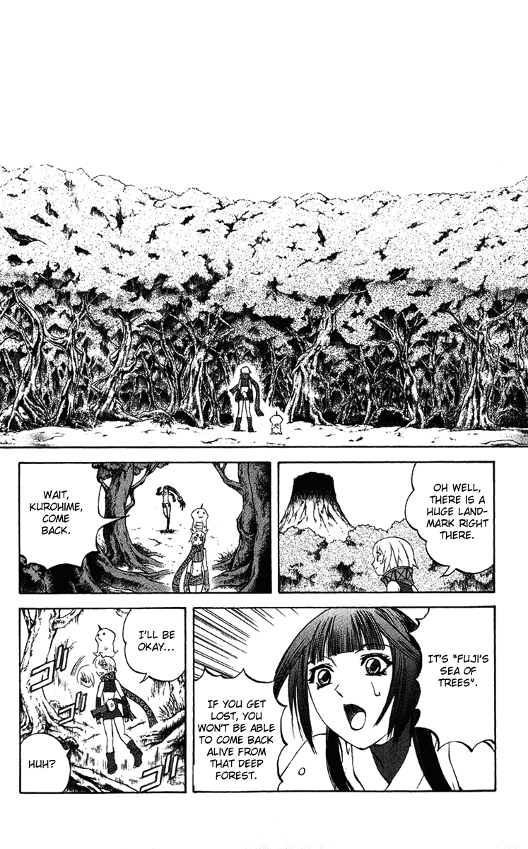 Mahou Tsukai Kurohime Chapter 18 page 7 - Chapter 18: Fuji's Sea Of Trees