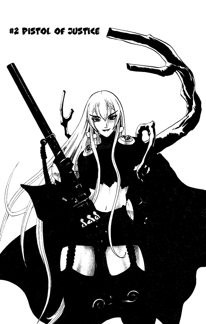 Mahou Tsukai Kurohime Chapter 2 page 1 - Chapter 2: The Pistol of Justice