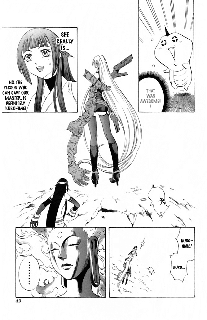 Mahou Tsukai Kurohime Chapter 20 page 45 - Chapter 20: Princess Yamato (Part 2)