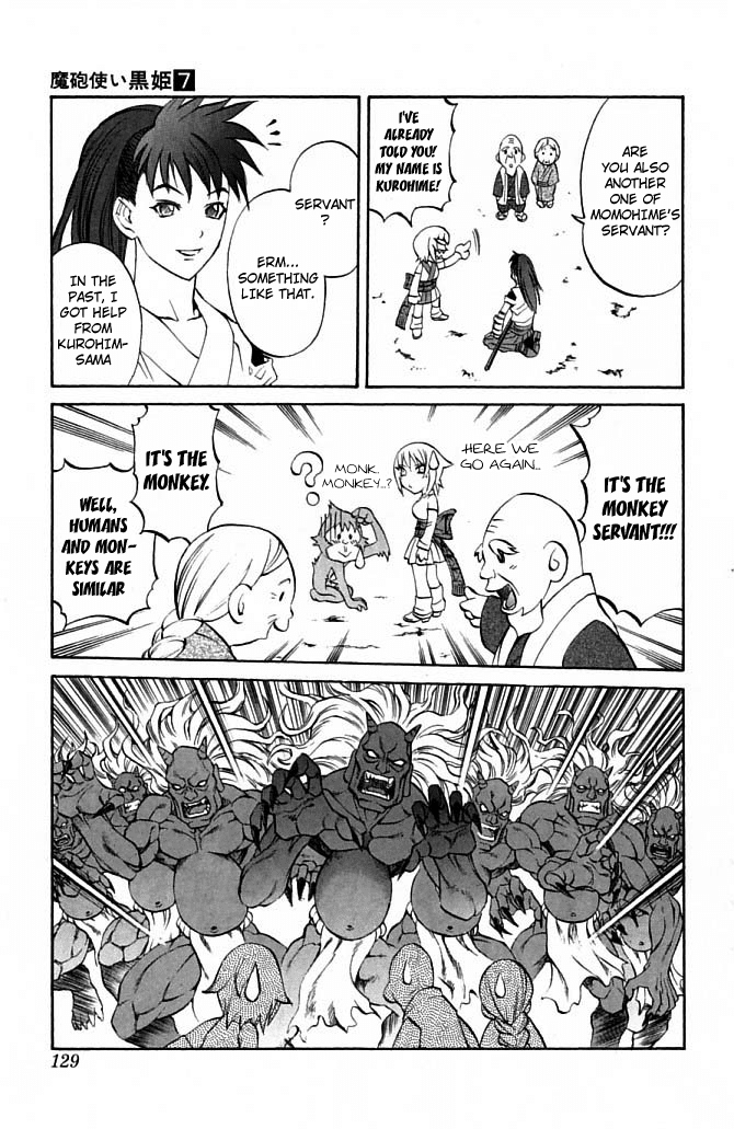 Mahou Tsukai Kurohime Chapter 22 page 25 - Chapter 22: Momohime
