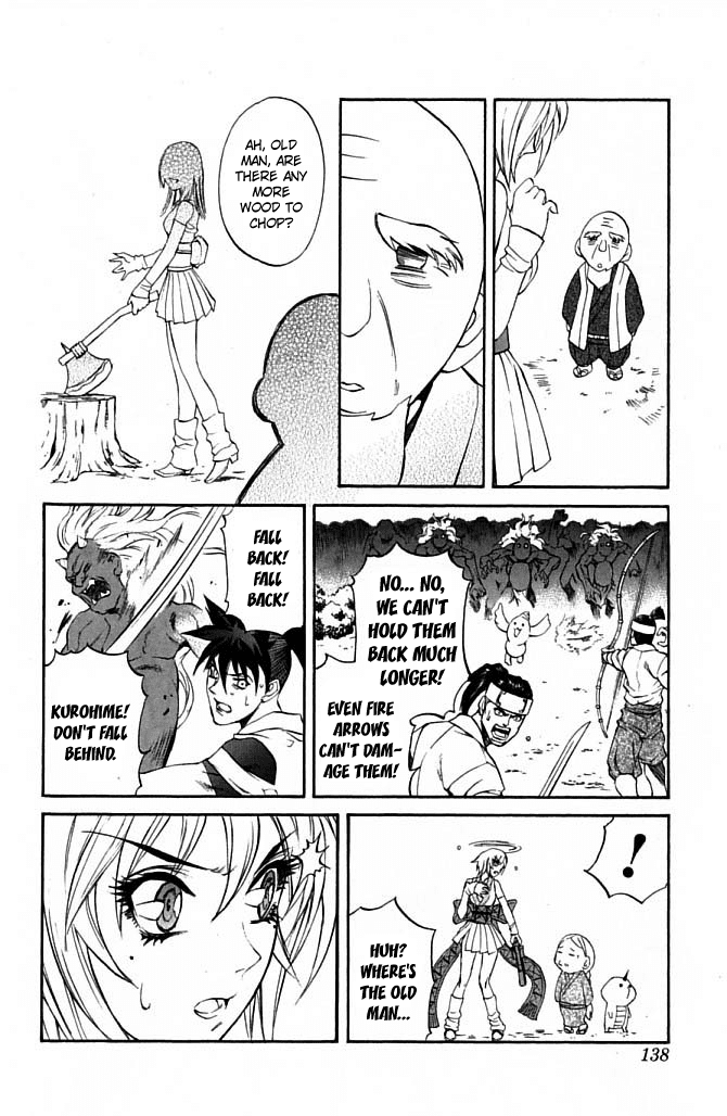 Mahou Tsukai Kurohime Chapter 22 page 34 - Chapter 22: Momohime