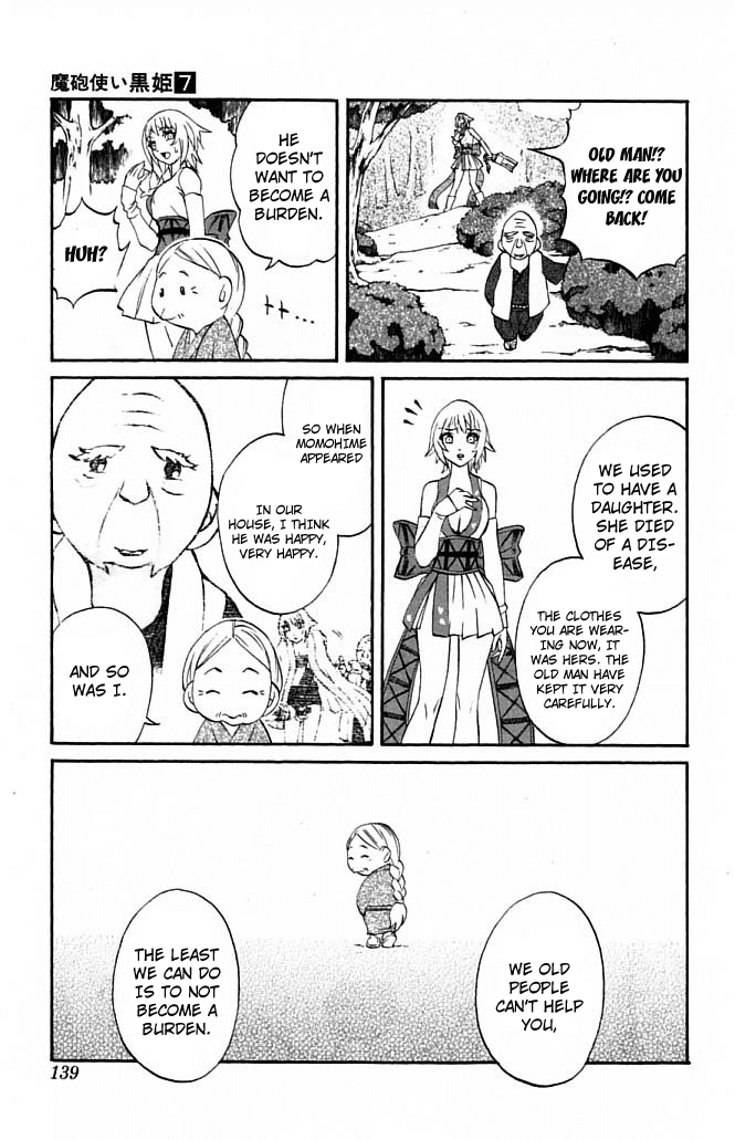 Mahou Tsukai Kurohime Chapter 22 page 35 - Chapter 22: Momohime