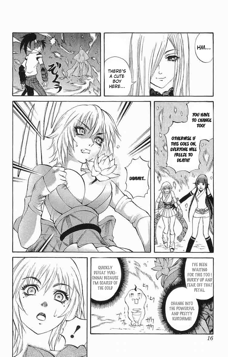 Mahou Tsukai Kurohime Chapter 28 page 14 - Chapter 28: Yukionna