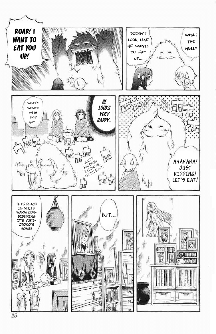 Mahou Tsukai Kurohime Chapter 28 page 23 - Chapter 28: Yukionna