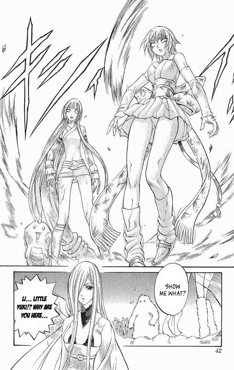 Mahou Tsukai Kurohime Chapter 28 page 38 - Chapter 28: Yukionna
