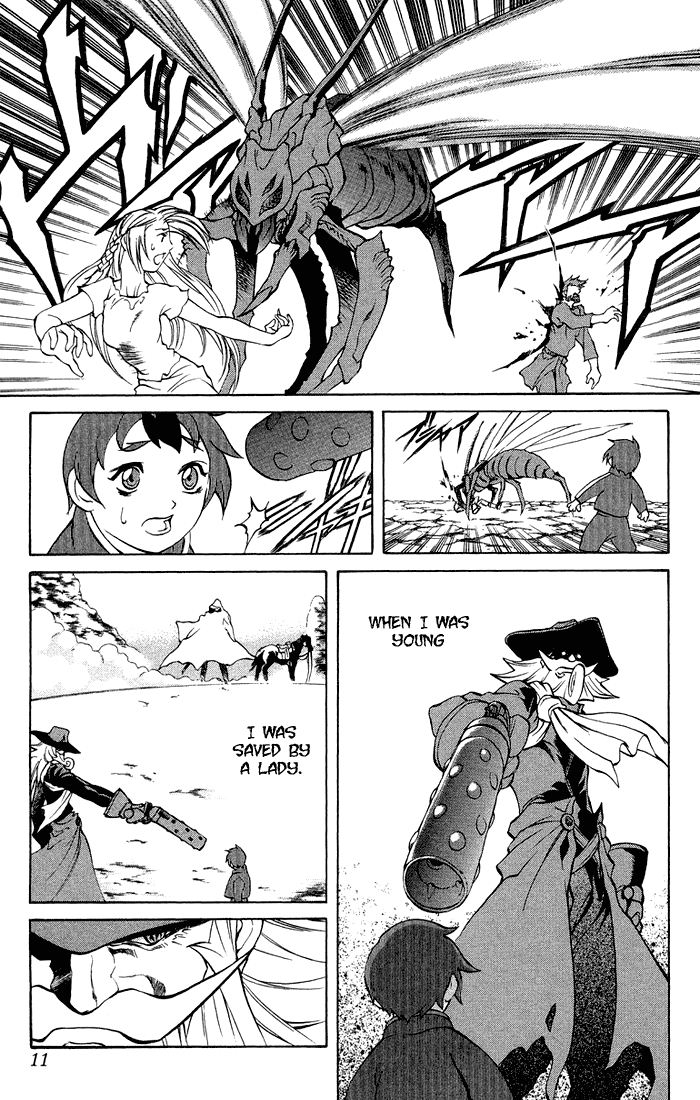 Mahou Tsukai Kurohime Chapter 3.1 page 10 - Chapter 3.1: Magic Cannon User