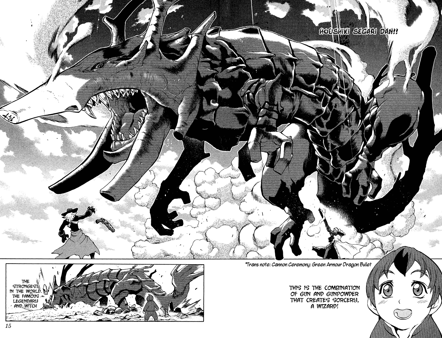 Mahou Tsukai Kurohime Chapter 3.1 page 12 - Chapter 3.1: Magic Cannon User