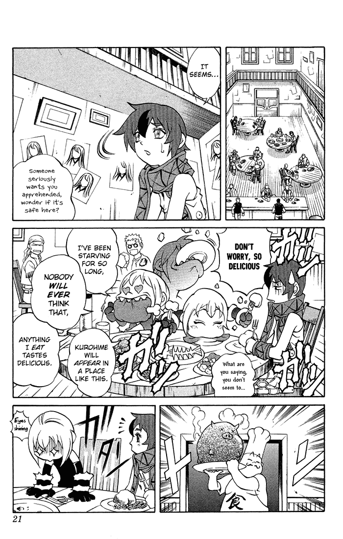 Mahou Tsukai Kurohime Chapter 3.1 page 18 - Chapter 3.1: Magic Cannon User