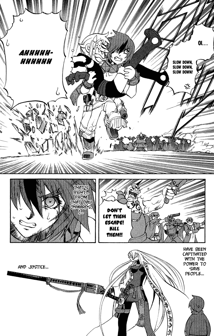 Mahou Tsukai Kurohime Chapter 3.1 page 42 - Chapter 3.1: Magic Cannon User