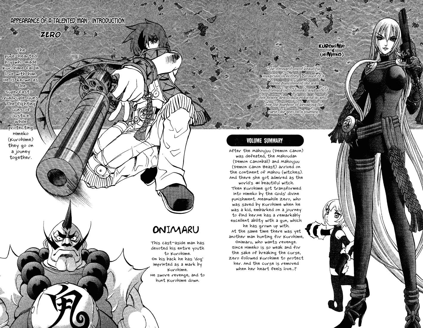 Mahou Tsukai Kurohime Chapter 3.1 page 5 - Chapter 3.1: Magic Cannon User