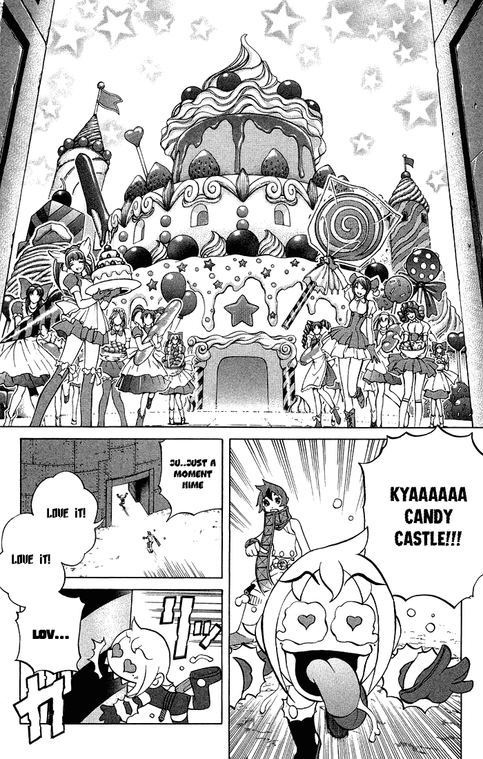 Mahou Tsukai Kurohime Chapter 3.2 page 6 - Chapter 3.2: Magic Cannon Bullet