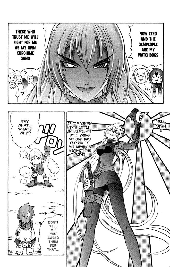 Mahou Tsukai Kurohime Chapter 3.3 page 44 - Chapter 3.3: Heart of Gem