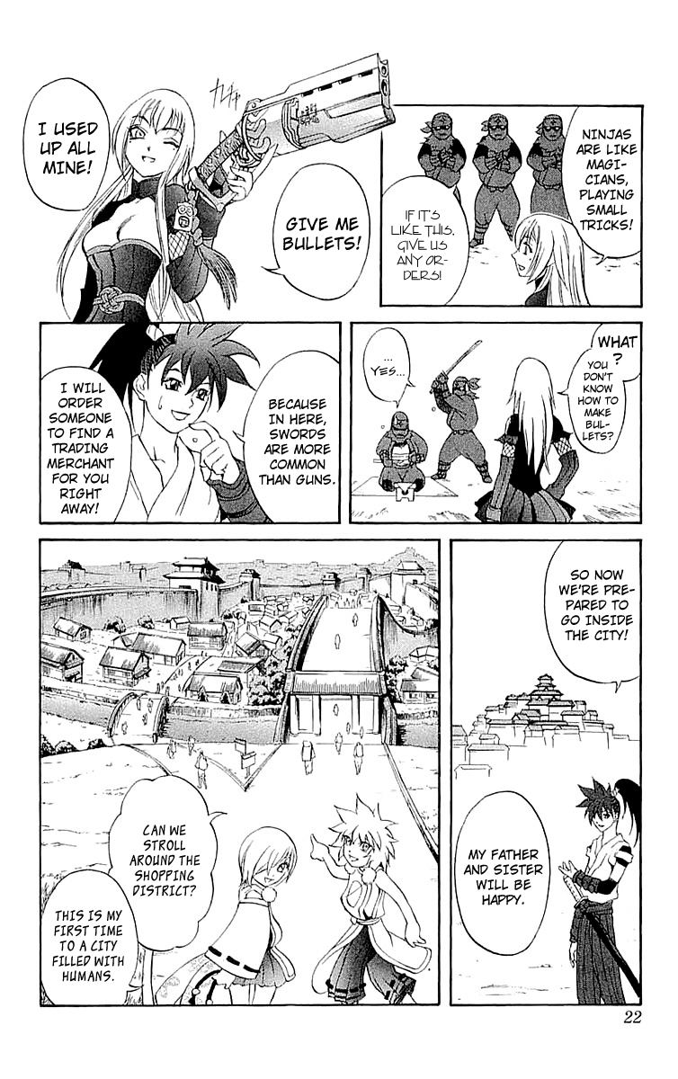 Mahou Tsukai Kurohime Chapter 32 page 21 - Chapter 32: Big Edo City Part 1