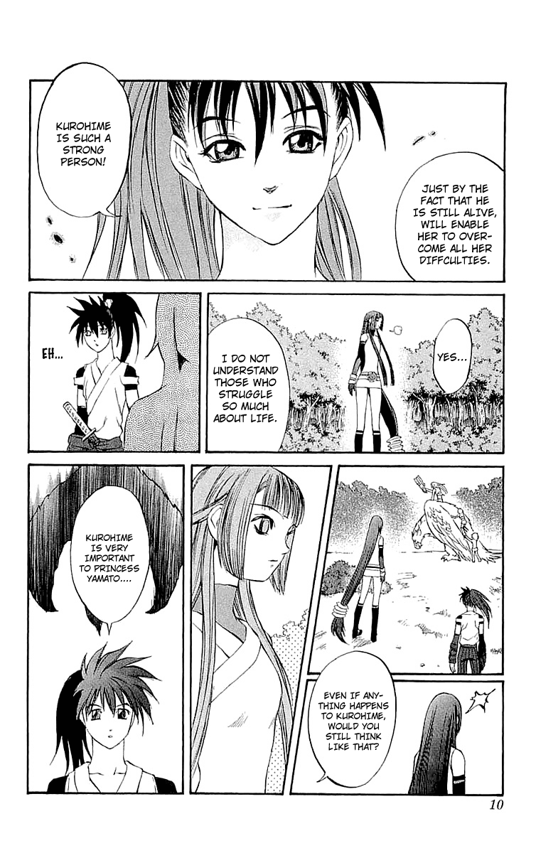 Mahou Tsukai Kurohime Chapter 32 page 9 - Chapter 32: Big Edo City Part 1