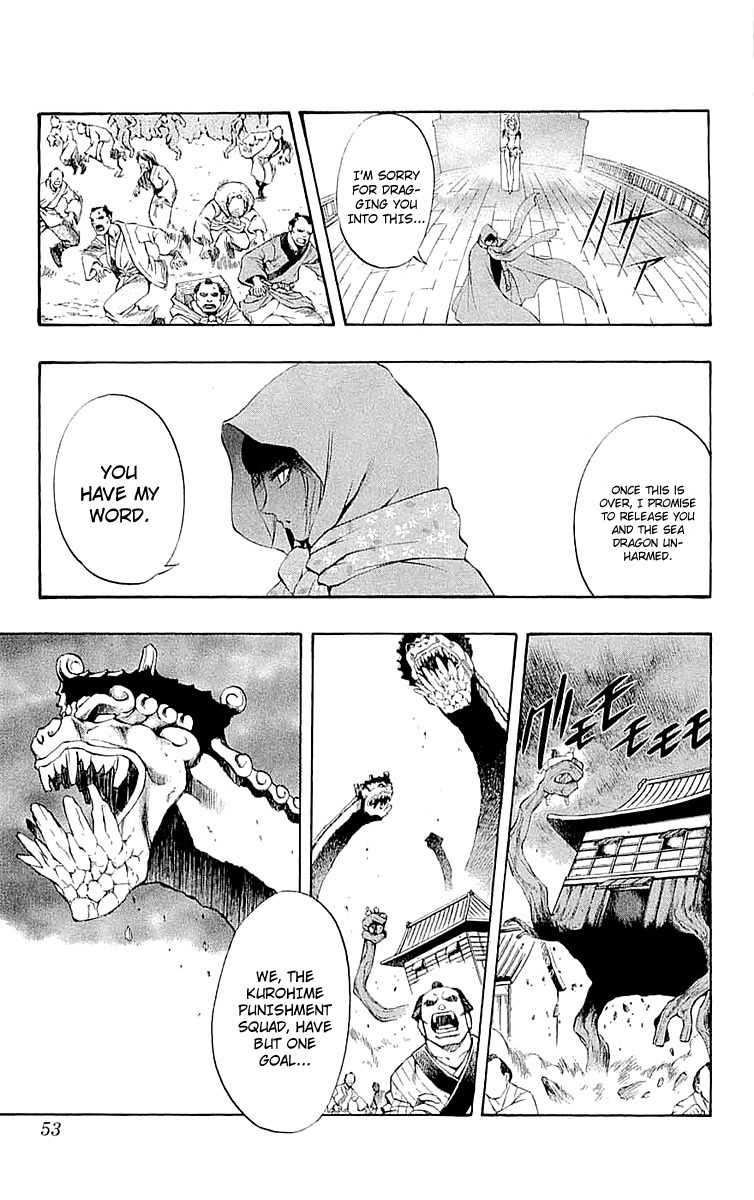 Mahou Tsukai Kurohime Chapter 33 page 4 - Chapter 33: Big Edo City Part 2