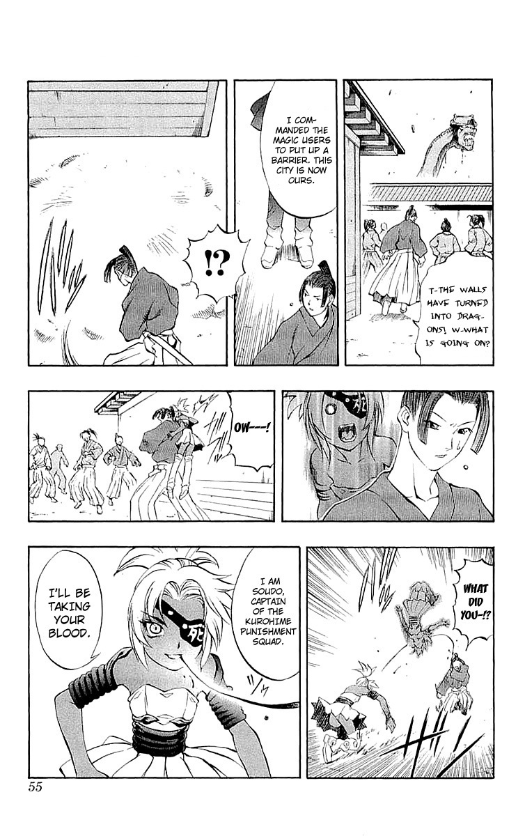 Mahou Tsukai Kurohime Chapter 33 page 6 - Chapter 33: Big Edo City Part 2