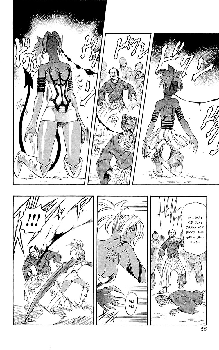 Mahou Tsukai Kurohime Chapter 33 page 7 - Chapter 33: Big Edo City Part 2