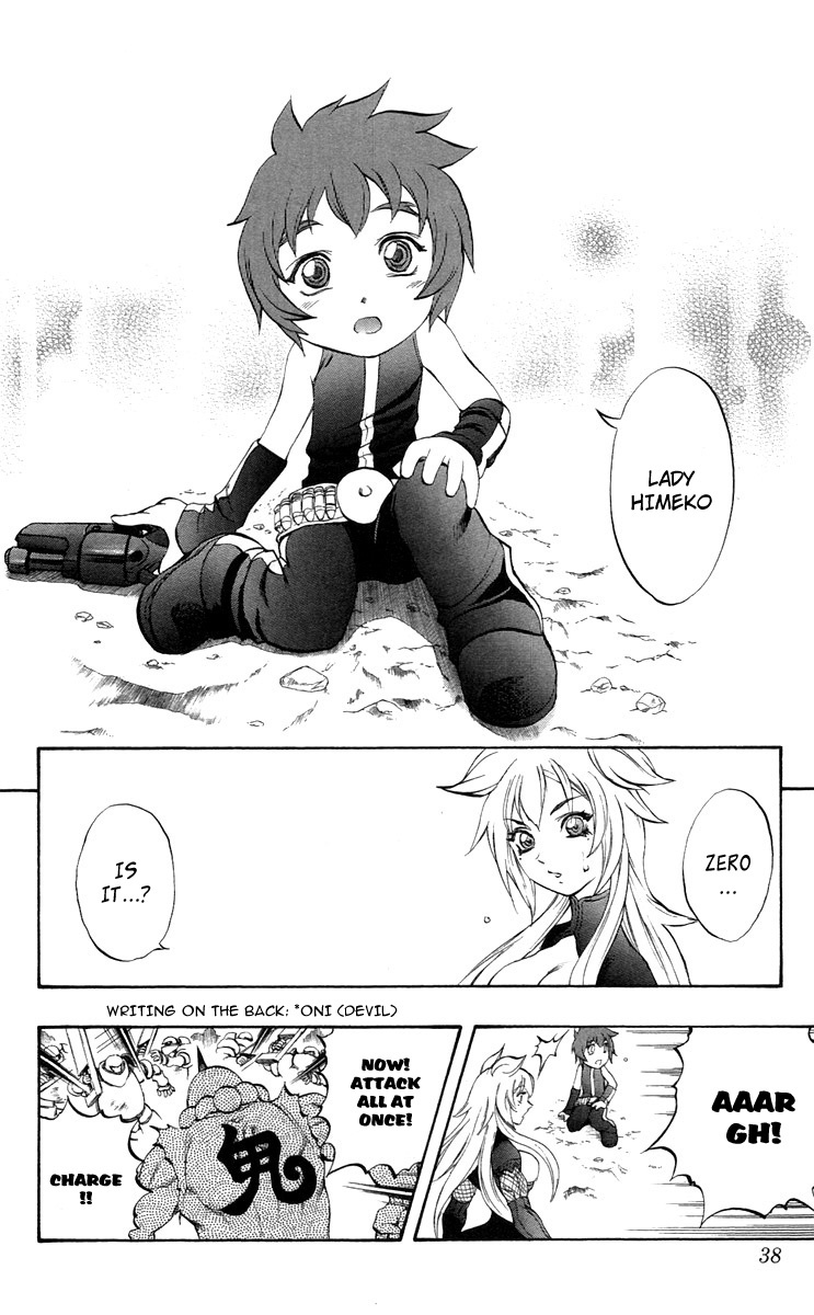 Mahou Tsukai Kurohime Chapter 35 page 36 - Chapter 35: Zero "To The Past"
