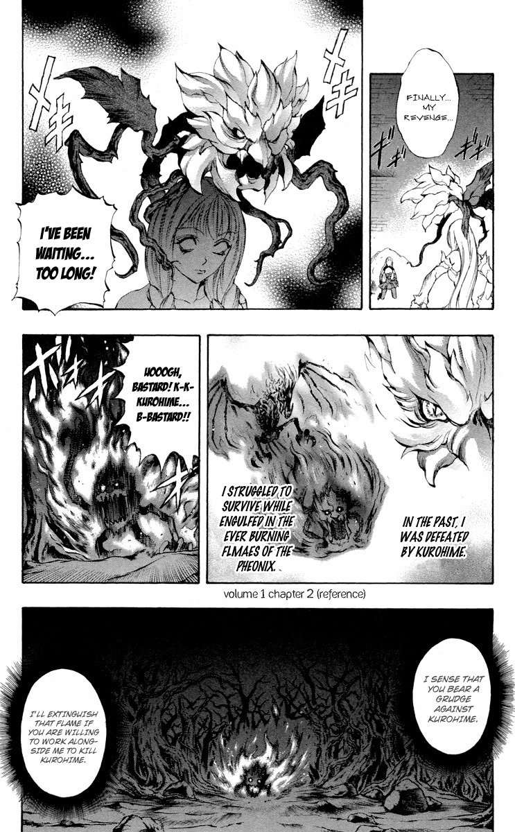 Mahou Tsukai Kurohime Chapter 37 page 25 - Chapter 37: Zero "Lion Castle"