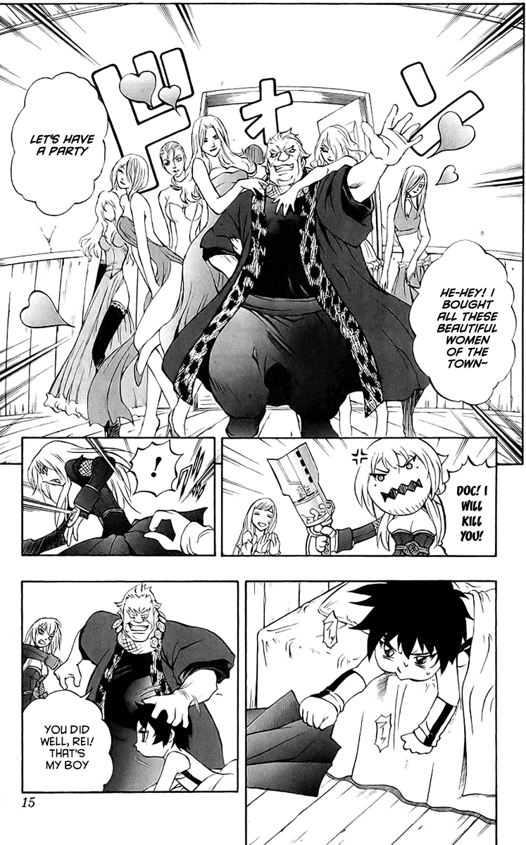 Mahou Tsukai Kurohime Chapter 42 page 14 - Chapter 42: Zero ~ The Prison Castle