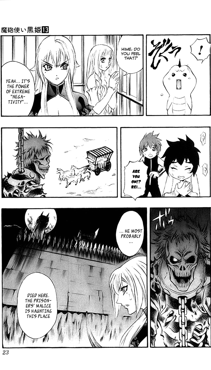 Mahou Tsukai Kurohime Chapter 42 page 22 - Chapter 42: Zero ~ The Prison Castle