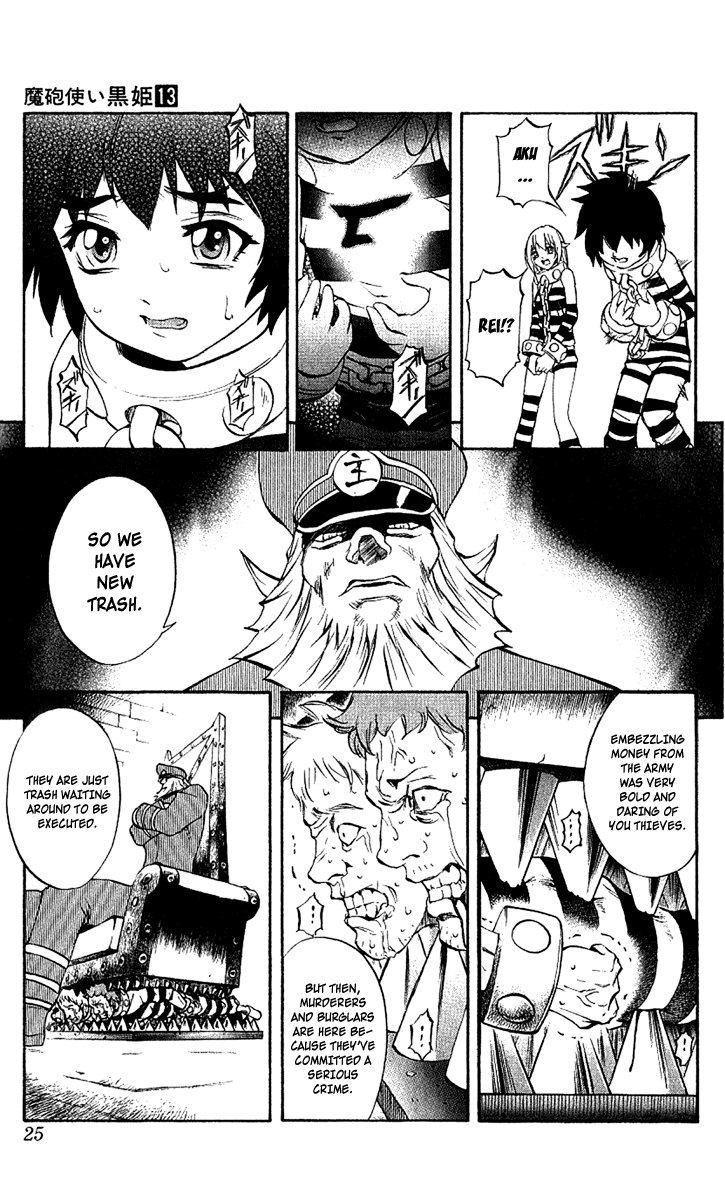Mahou Tsukai Kurohime Chapter 42 page 24 - Chapter 42: Zero ~ The Prison Castle
