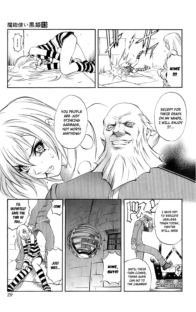 Mahou Tsukai Kurohime Chapter 42 page 28 - Chapter 42: Zero ~ The Prison Castle
