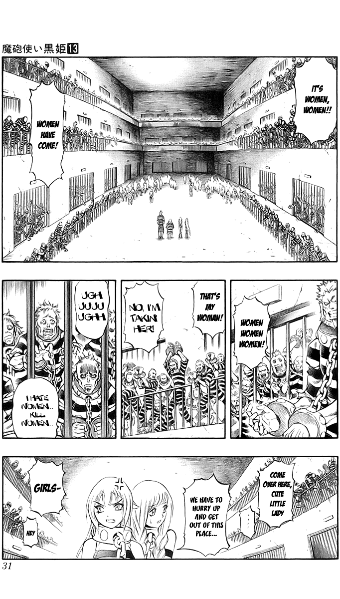 Mahou Tsukai Kurohime Chapter 42 page 30 - Chapter 42: Zero ~ The Prison Castle