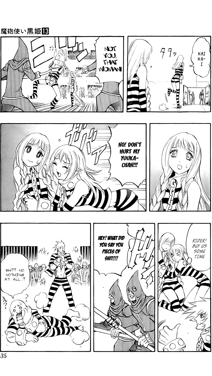 Mahou Tsukai Kurohime Chapter 42 page 34 - Chapter 42: Zero ~ The Prison Castle