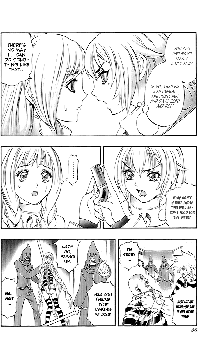 Mahou Tsukai Kurohime Chapter 42 page 35 - Chapter 42: Zero ~ The Prison Castle