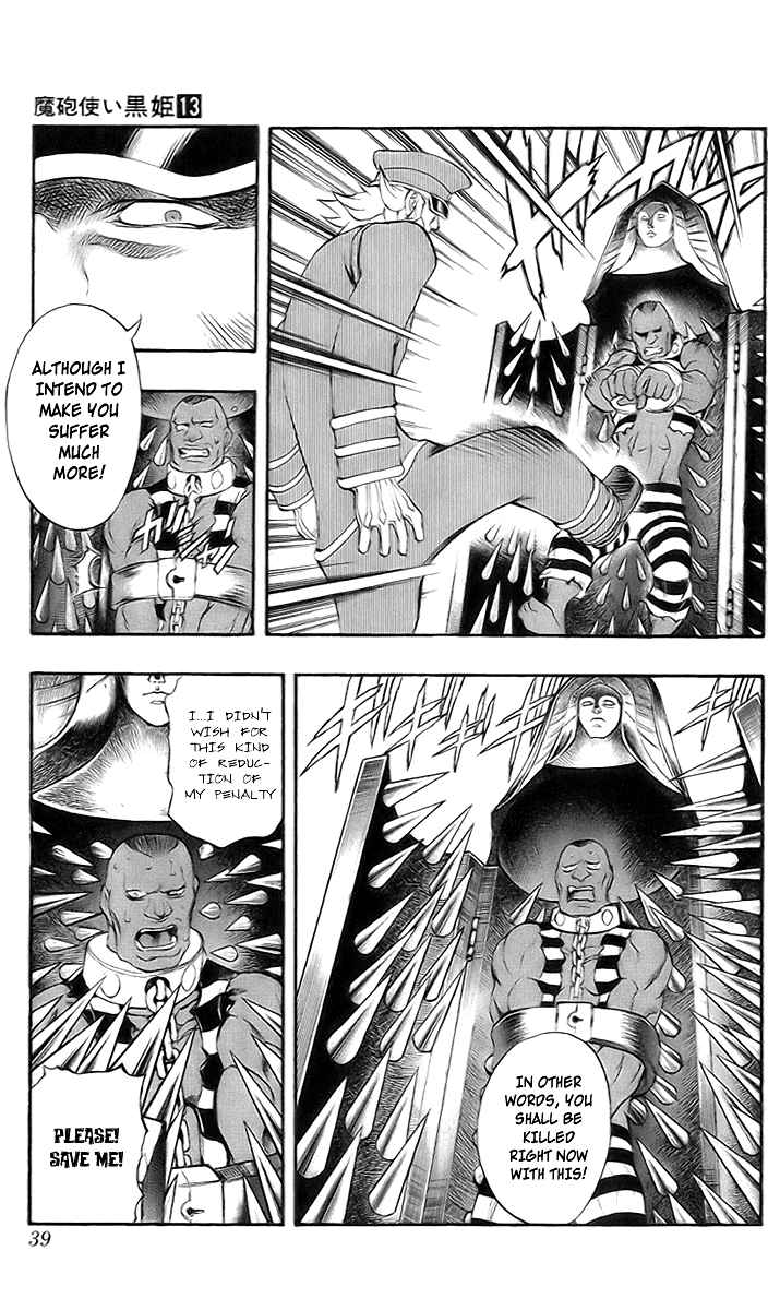 Mahou Tsukai Kurohime Chapter 42 page 38 - Chapter 42: Zero ~ The Prison Castle