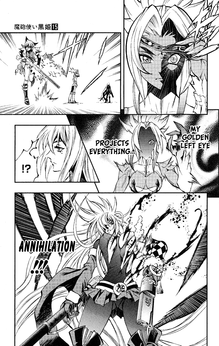 Mahou Tsukai Kurohime Chapter 49 page 14 - Chapter 49: Fighting Ouka