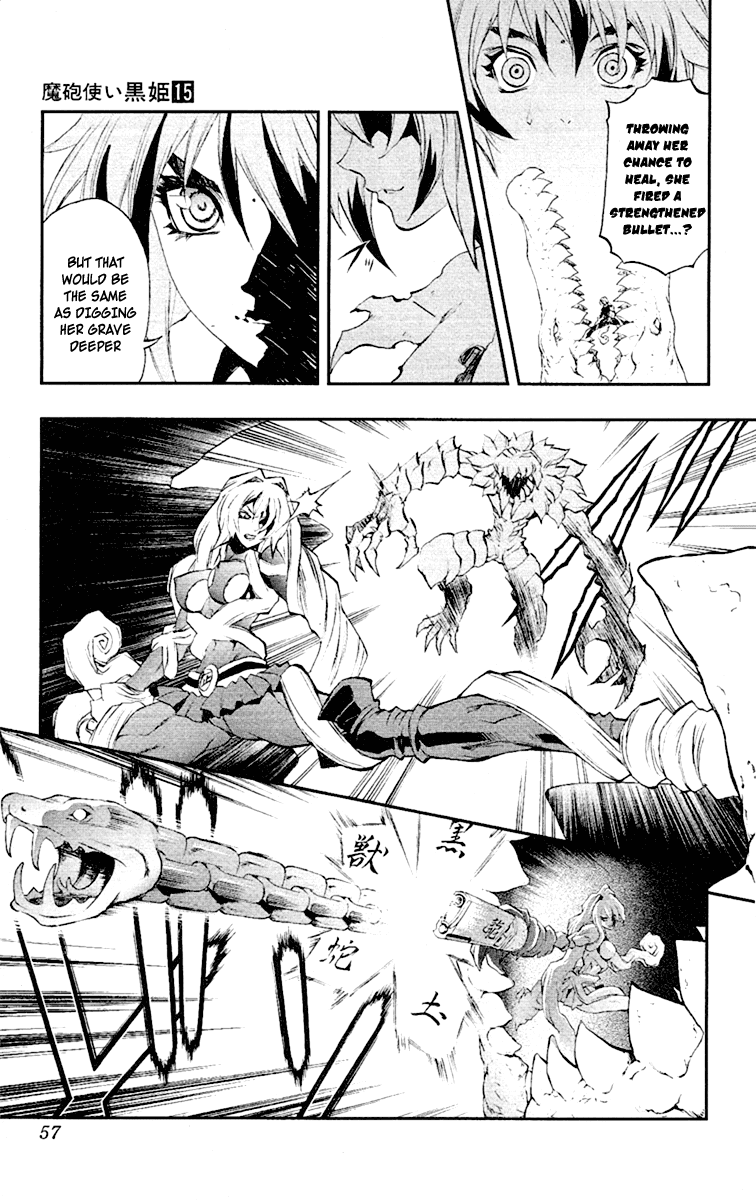 Mahou Tsukai Kurohime Chapter 50 page 6 - Chapter 50: Magic Gun Seal