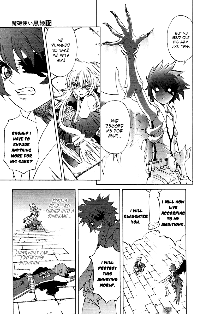 Mahou Tsukai Kurohime Chapter 62 page 16 - Chapter 62: Zero's Decision
