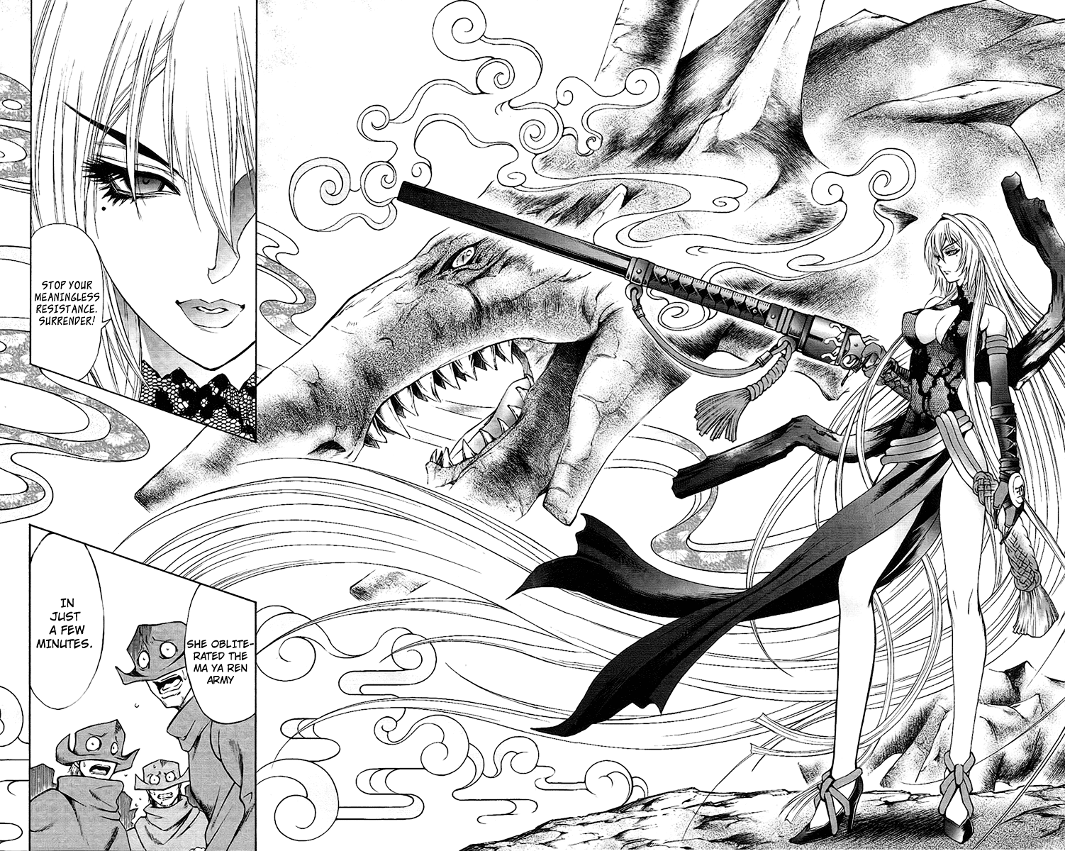 Mahou Tsukai Kurohime Chapter 62 page 4 - Chapter 62: Zero's Decision