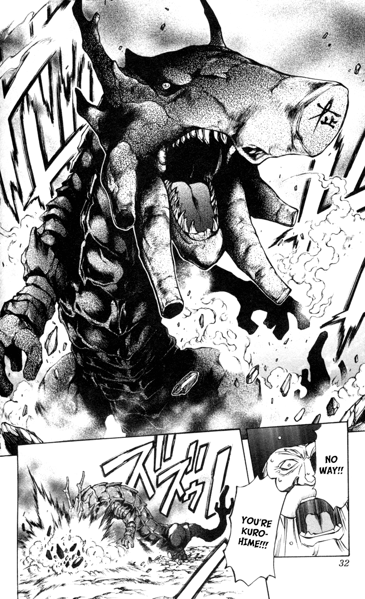 Mahou Tsukai Kurohime Chapter 64 page 32 - Chapter 64: Offered By Zero... (First Half)