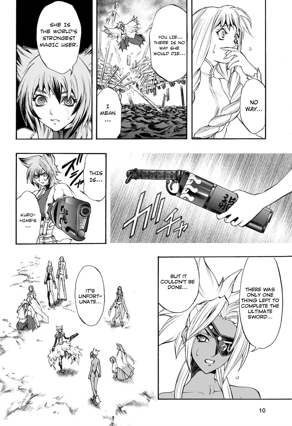 Mahou Tsukai Kurohime Chapter 71 page 11 - Chapter 71: Ultimate Sword