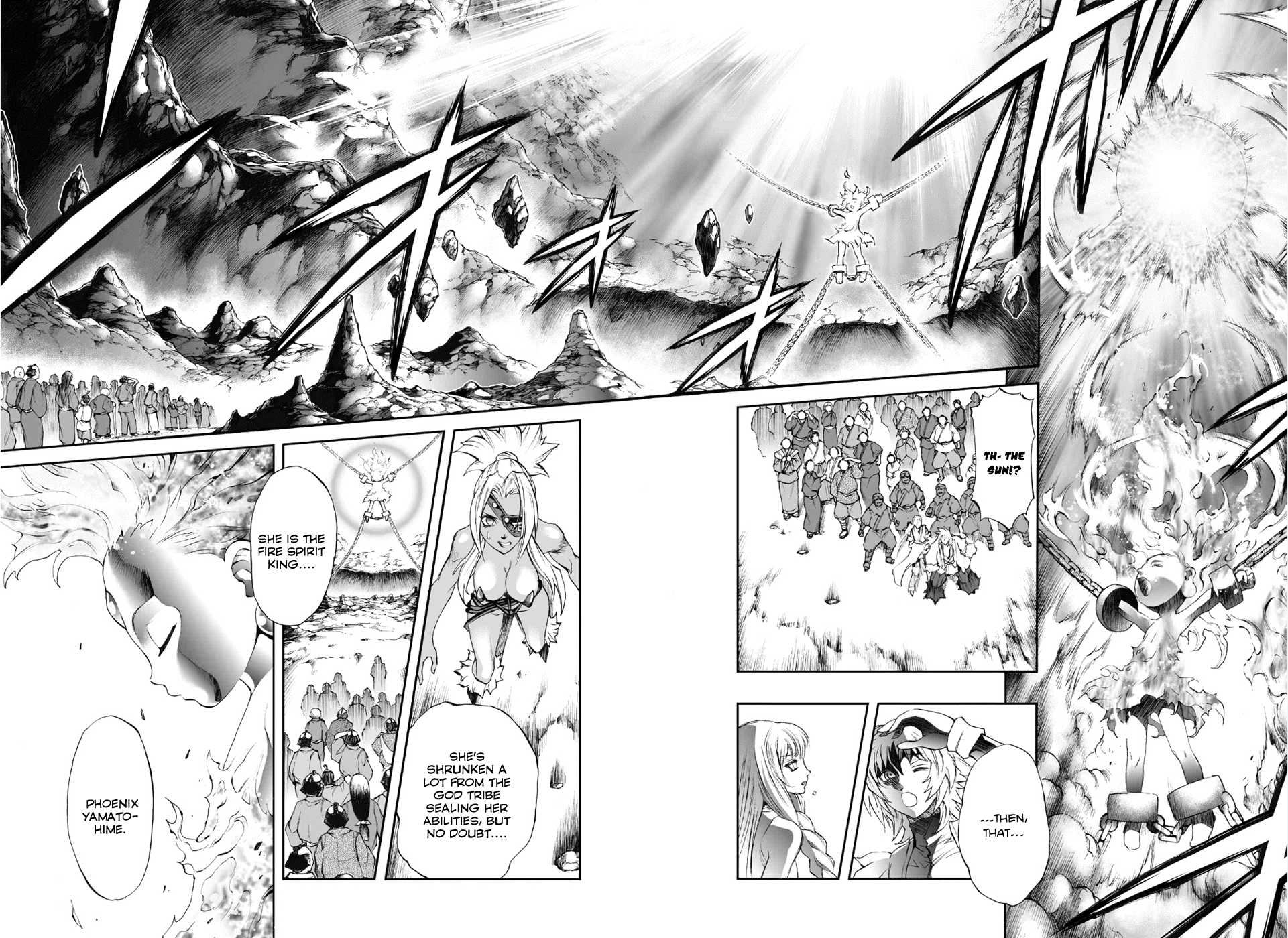 Mahou Tsukai Kurohime Chapter 73 page 11 - Chapter 73: A God Descends