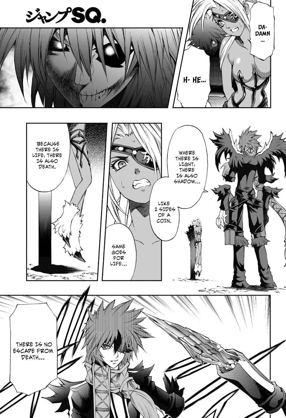 Mahou Tsukai Kurohime Chapter 73 page 19 - Chapter 73: A God Descends