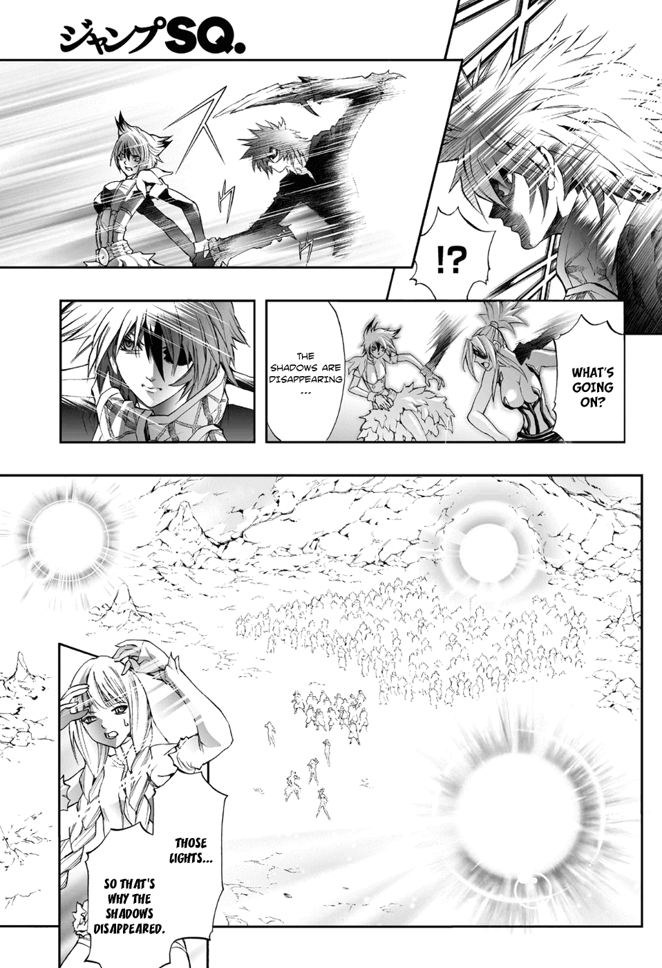 Mahou Tsukai Kurohime Chapter 73 page 21 - Chapter 73: A God Descends